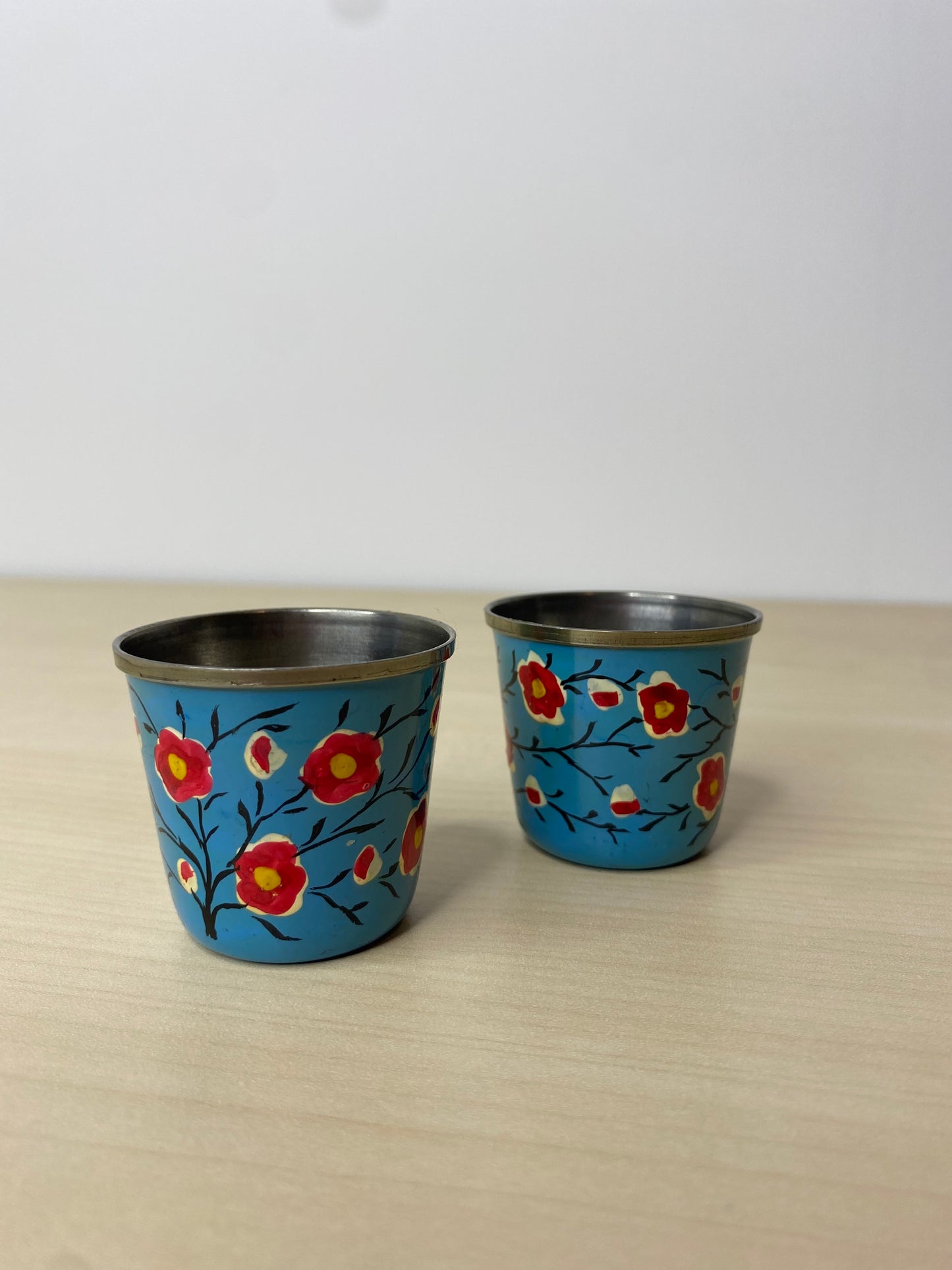 Sky Blue Egg Cup Pair