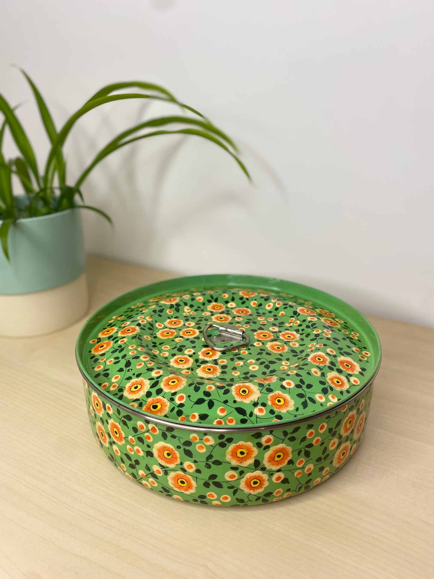 Meadow Green Spice Box
