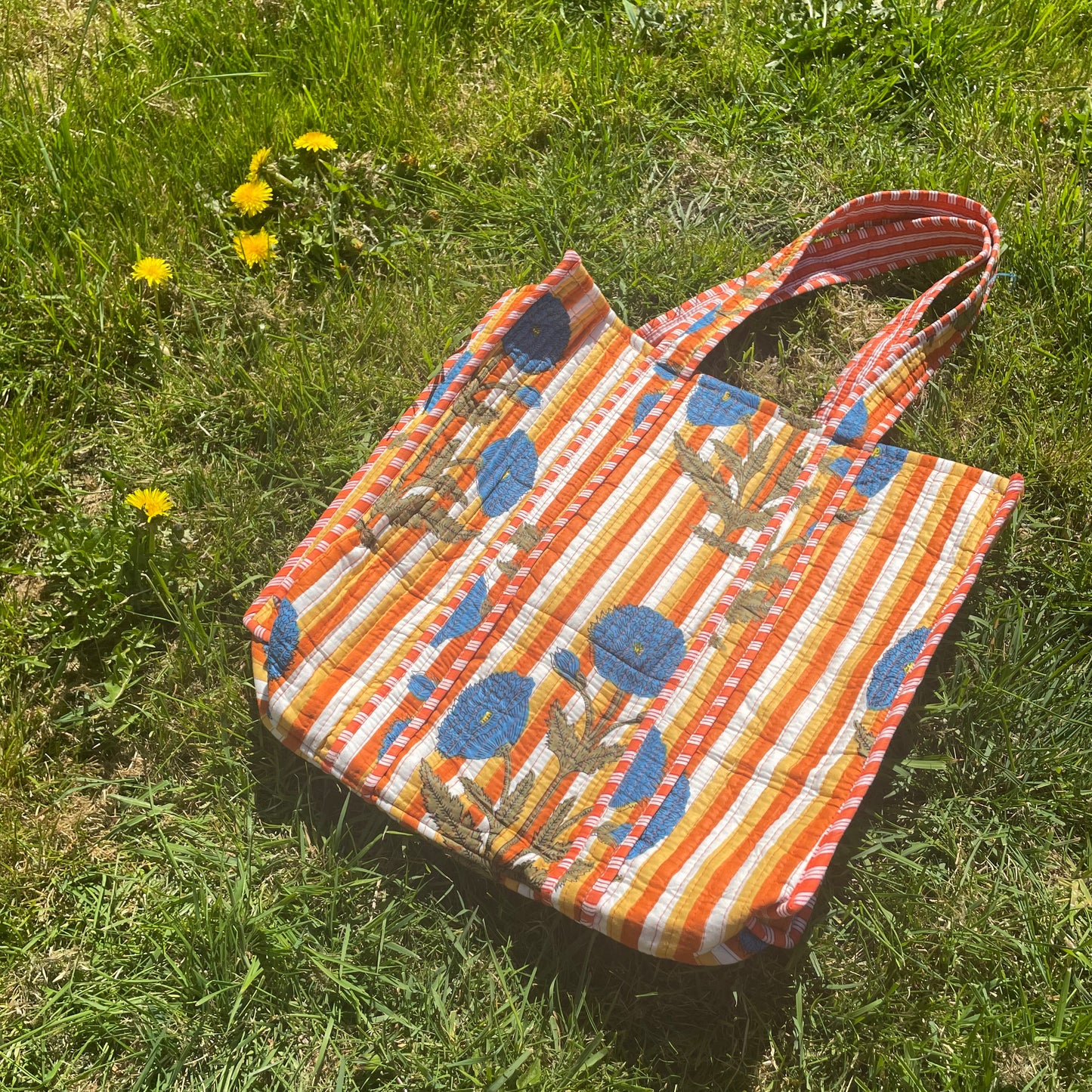 Citrus Sunrise Tote Bag