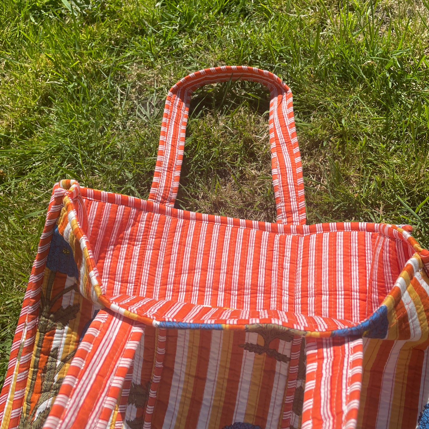 Citrus Sunrise Tote Bag