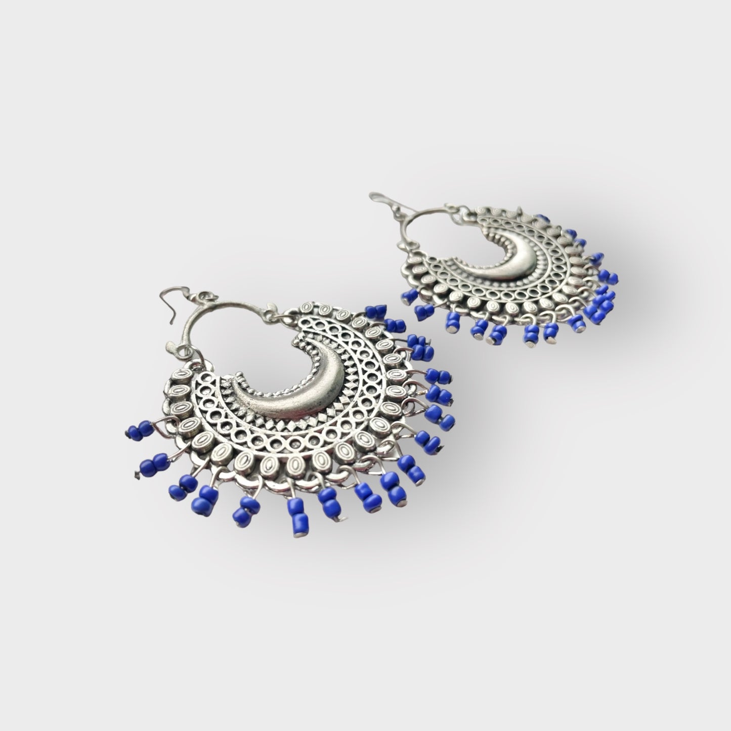 Tribal Indigo Earrings