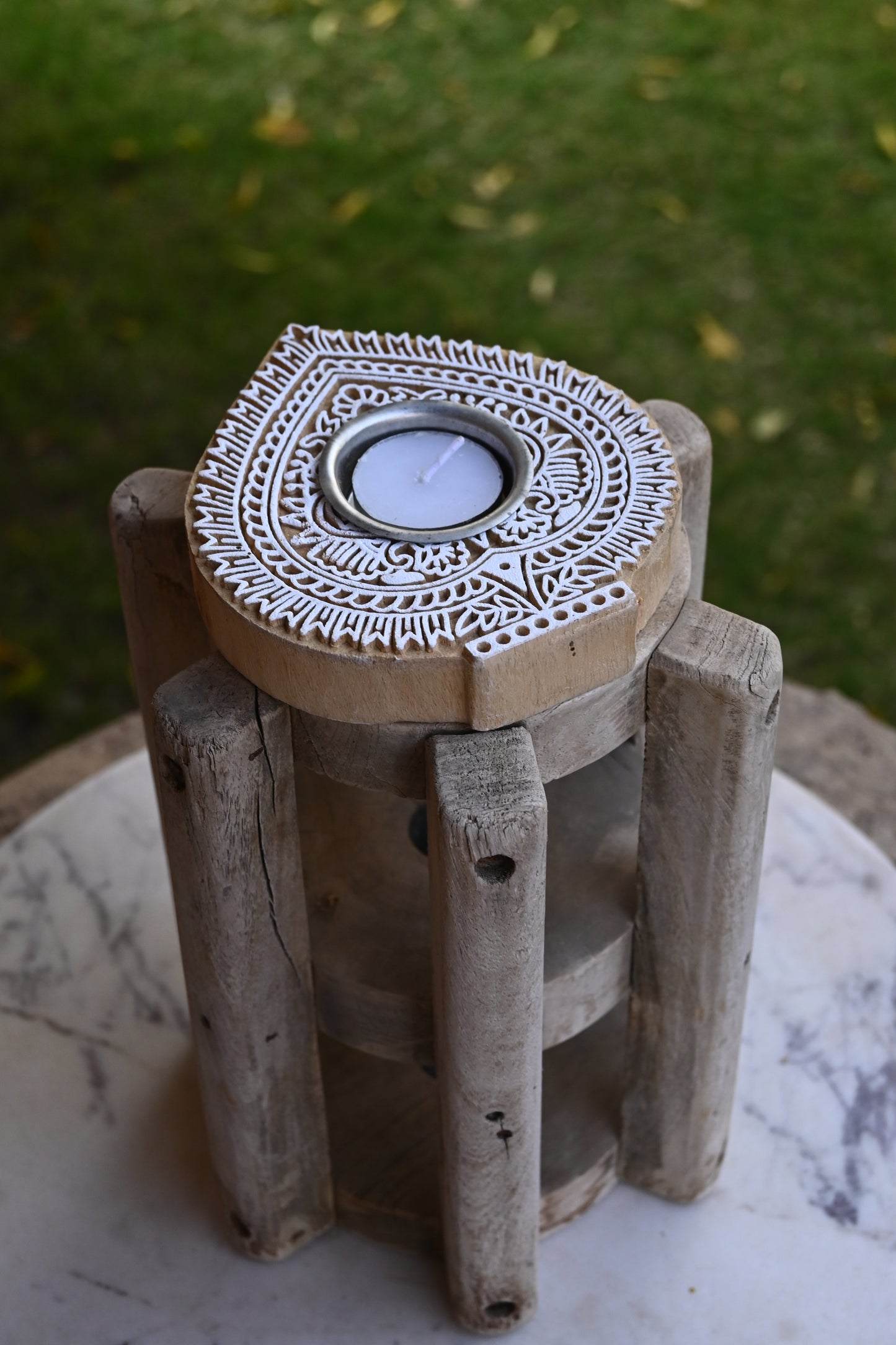 Spade Tea Light Holder