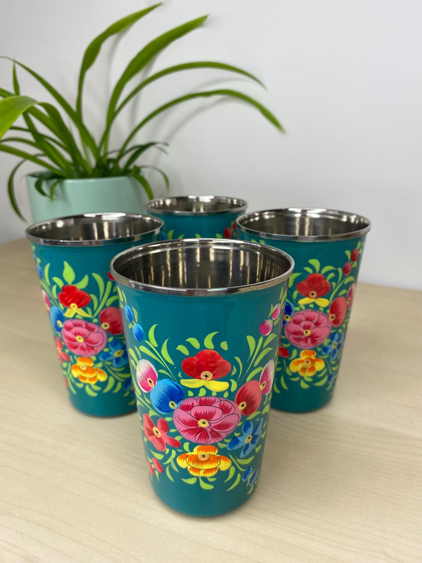 Teal Tumbler Set