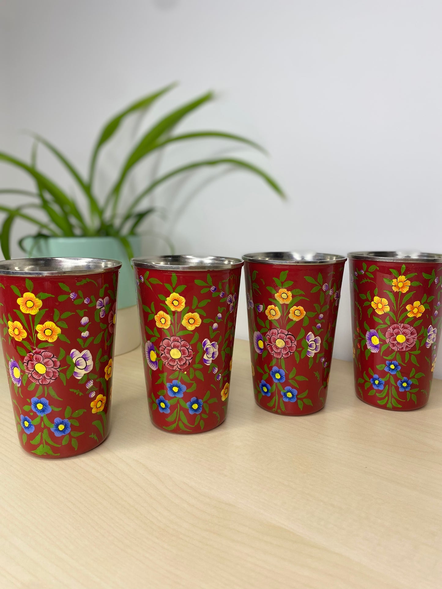 Pansy Tumbler Set