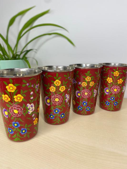 Pansy Tumbler Set
