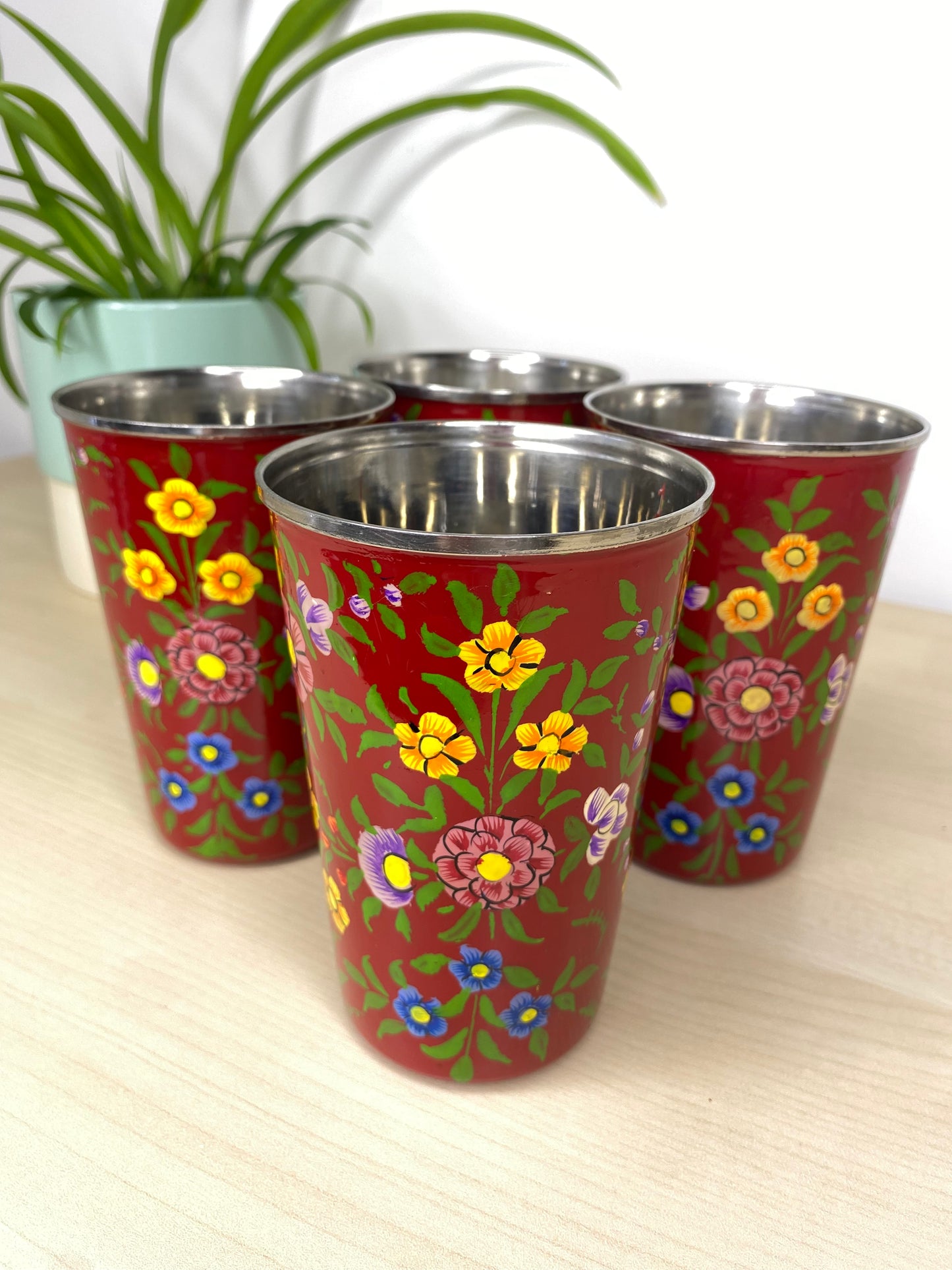 Pansy Tumbler Set