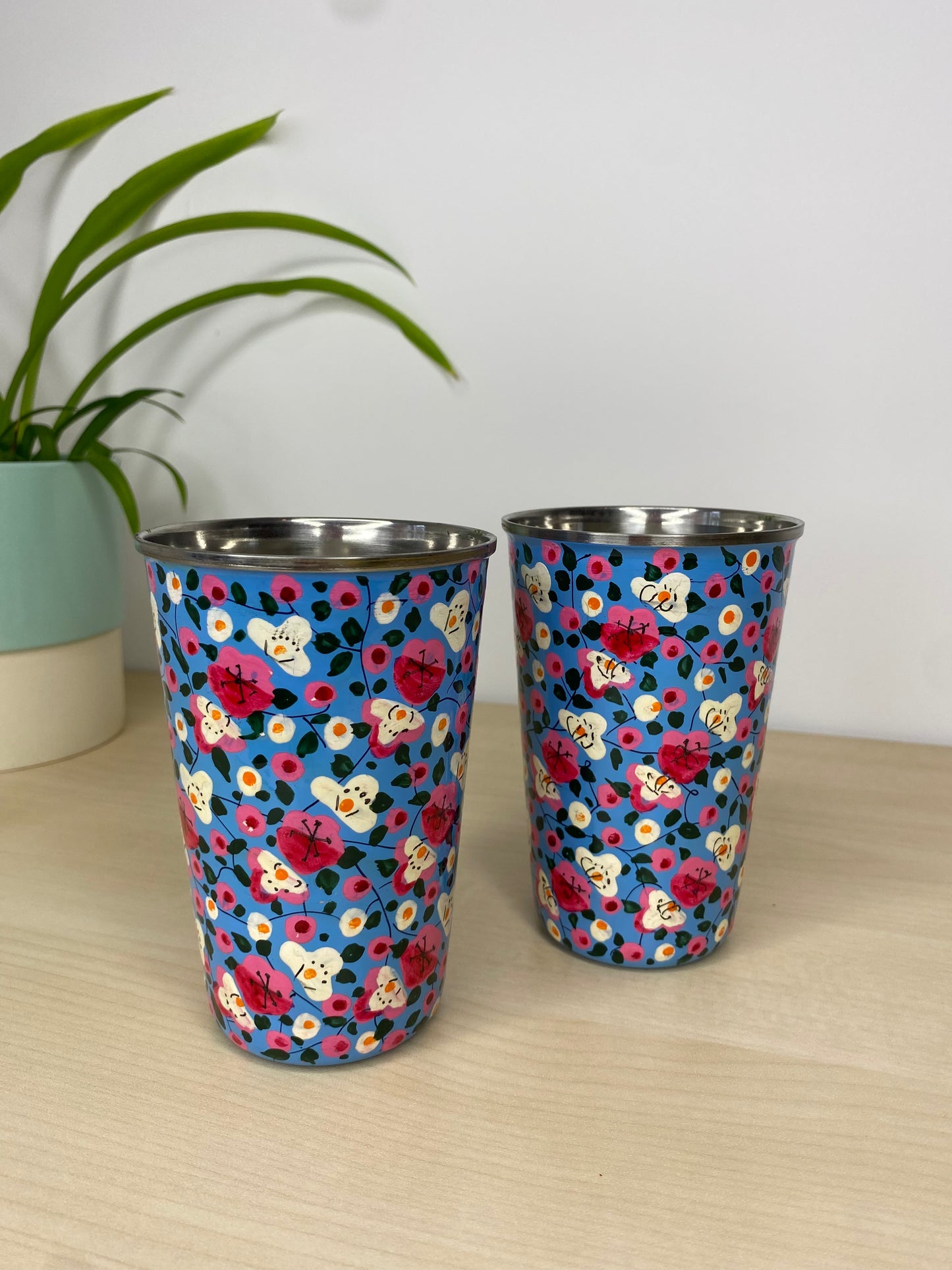 Primrose Tumbler Pair