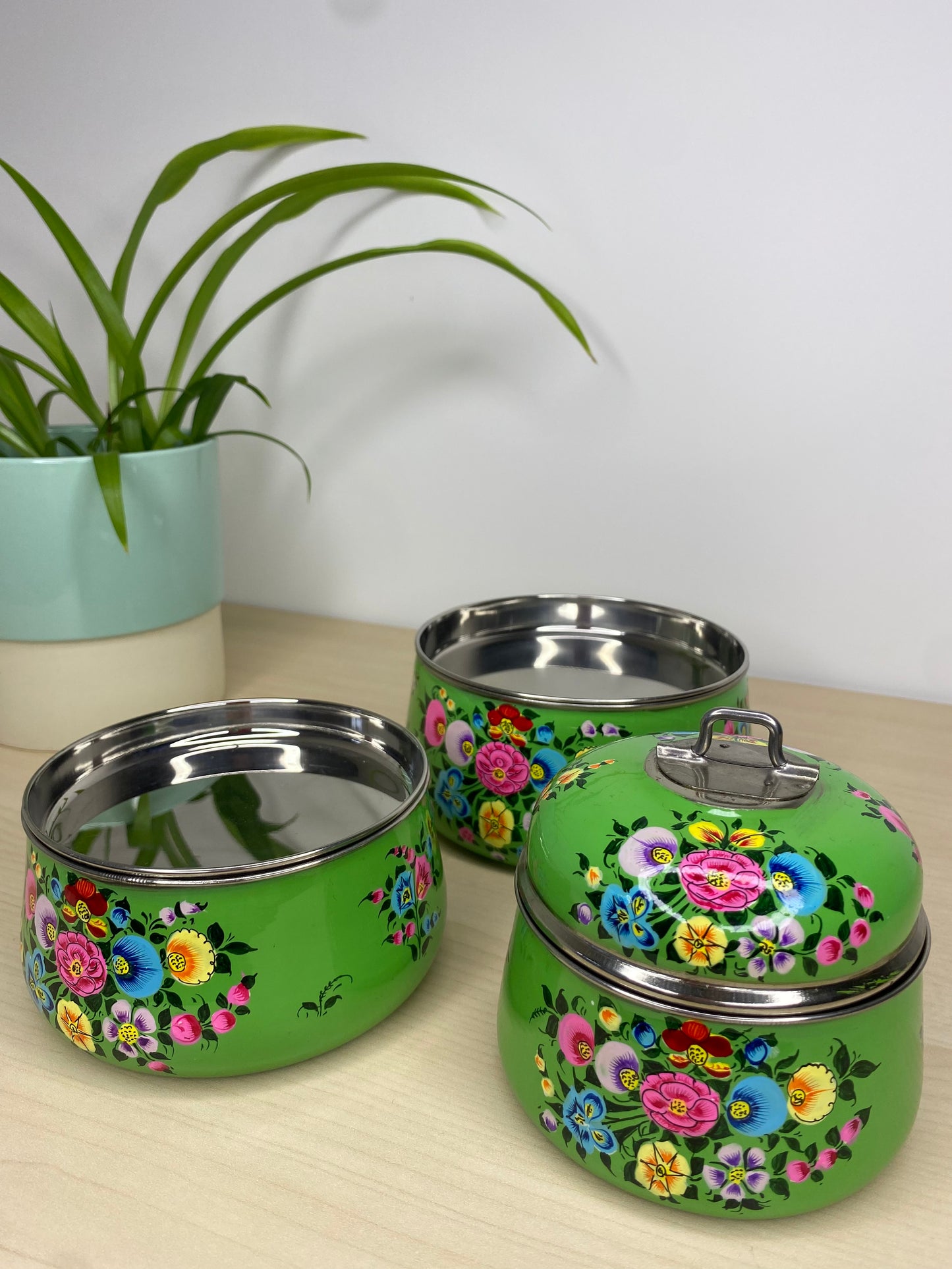 Meadow Green Tiffin Tin