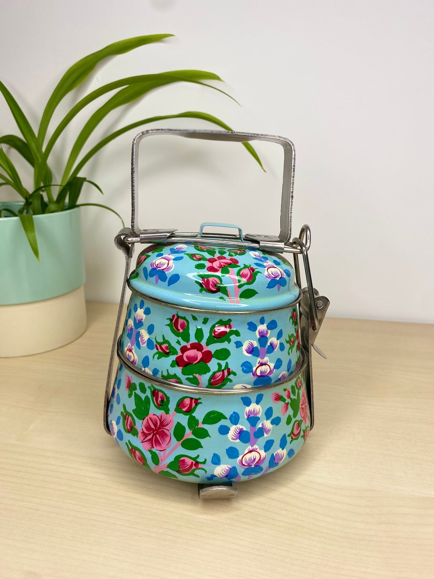 Sky Blue Tiffin Tin