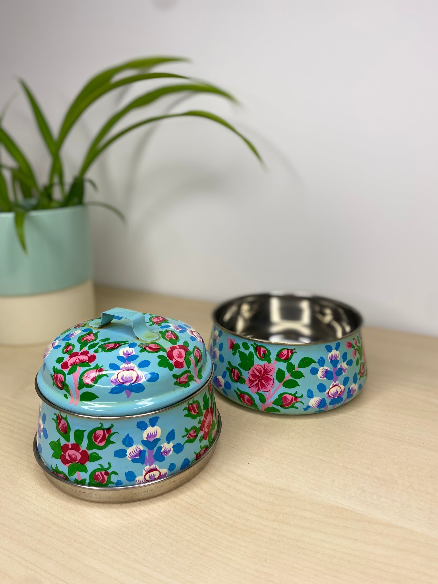 Sky Blue Tiffin Tin