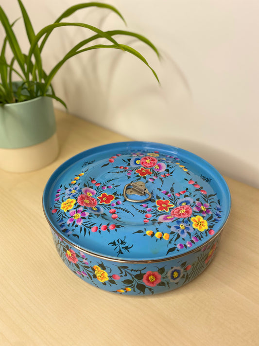 Sky Blue Spice Box
