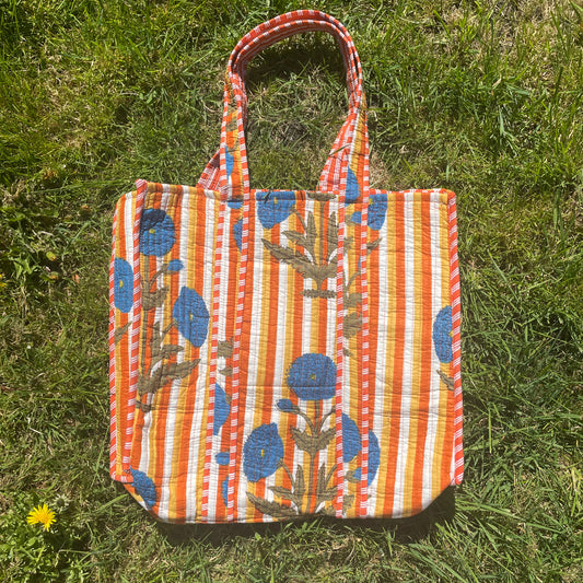 Citrus Sunrise Tote Bag