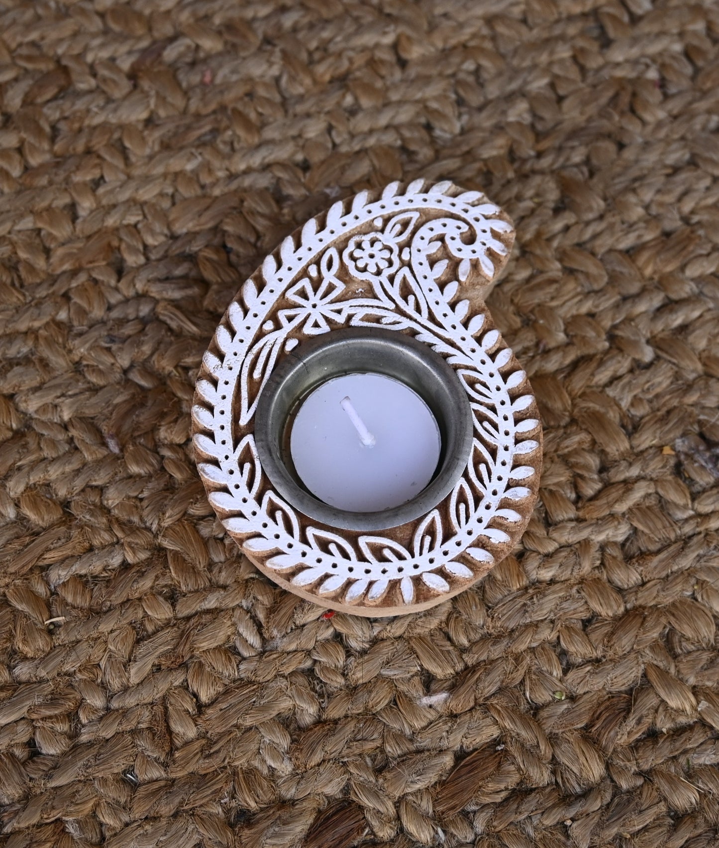 Paisley Tea Light Holder
