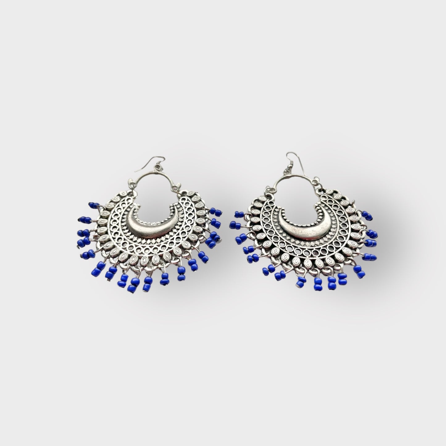 Tribal Indigo Earrings