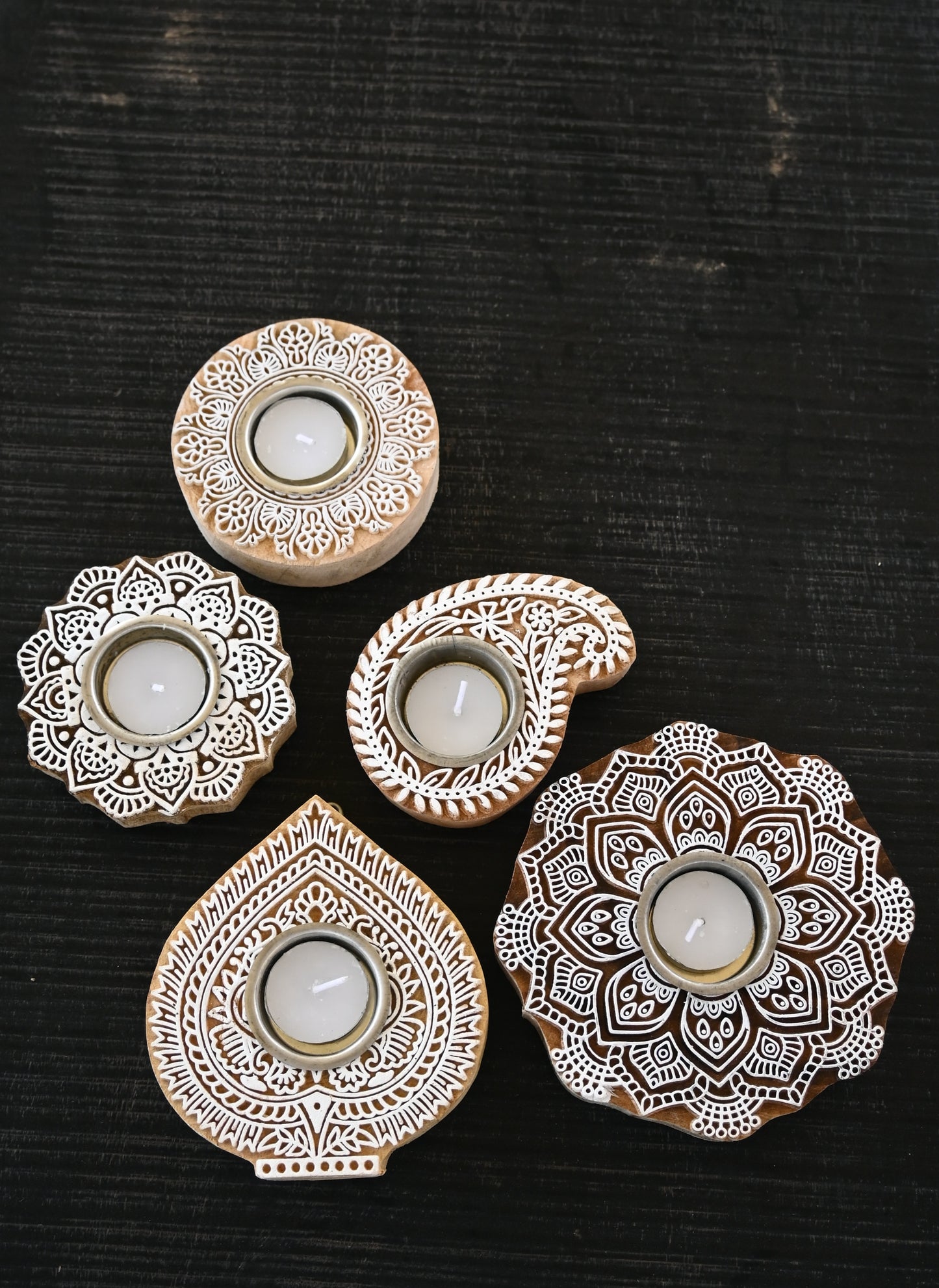 Mandala Tea Light Holder