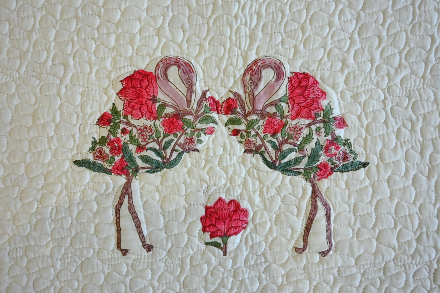Dancing Swan Bedspread